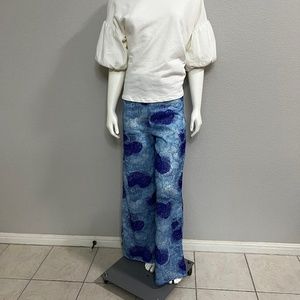 High Rise Palazzo Pants